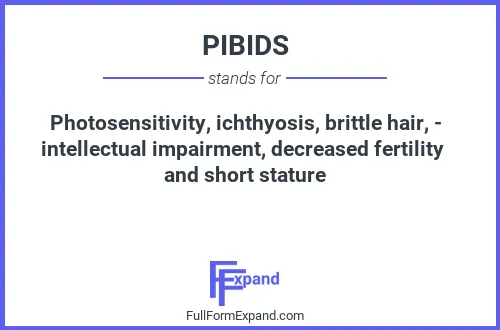 Full form of PIBIDS
