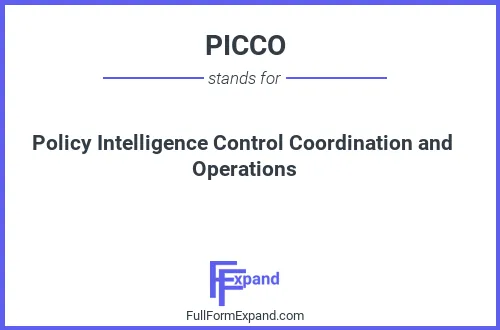 Full form of PICCO