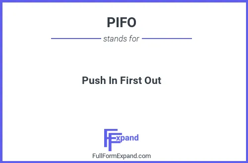 Full form of PIFO