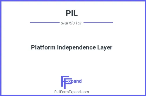 Full form of PIL
