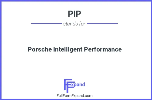Full form of PIP