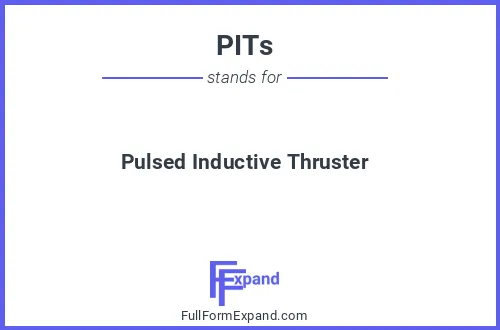 Full form of PITs