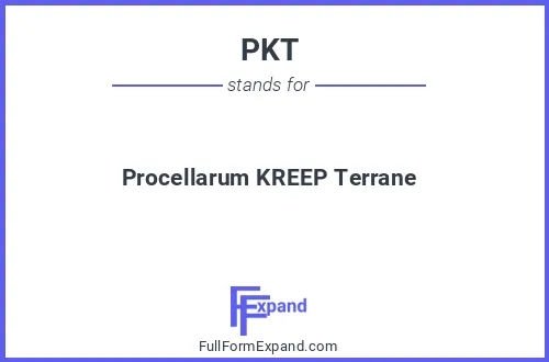 Full form of PKT