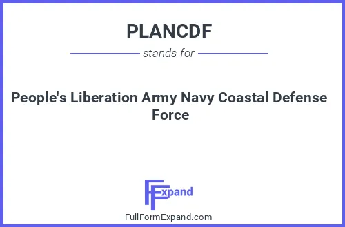 Full form of PLANCDF