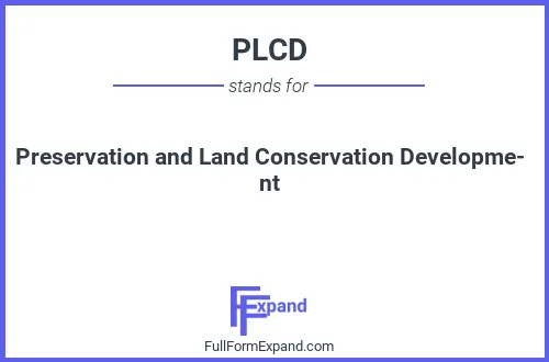 Full form of PLCD
