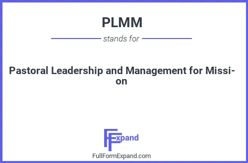 Full form of PLMM