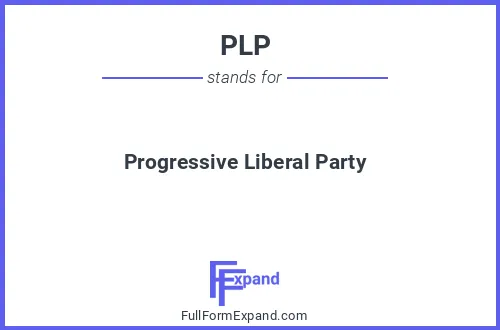 Full form of PLP