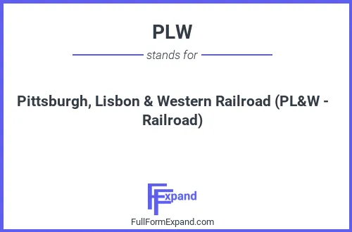 Full form of PLW