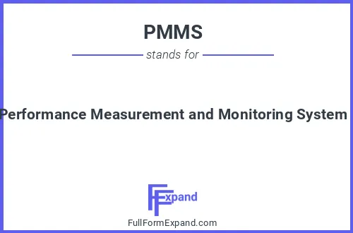 Full form of PMMS