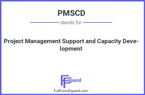Full form of PMSCD