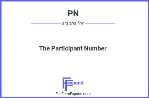 Full form of PN