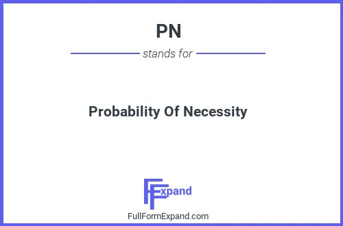 Full form of PN