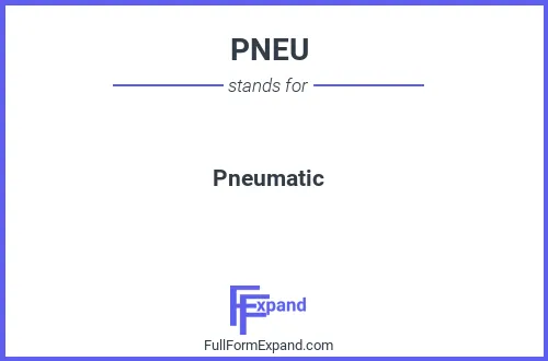 Full form of PNEU