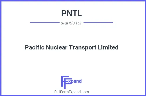 Full form of PNTL