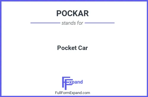 Full form of POCKAR