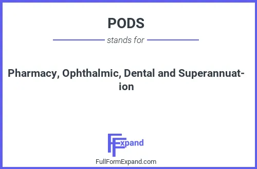 Full form of PODS