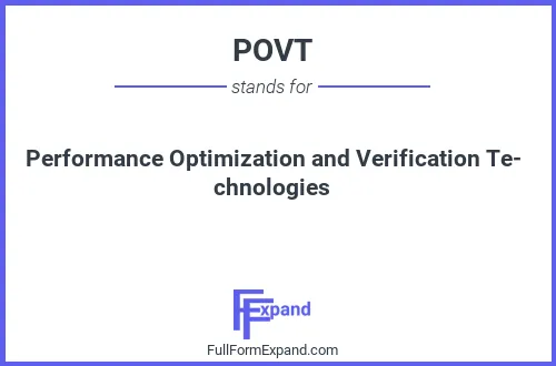 Full form of POVT