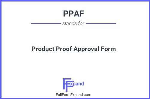 Full form of PPAF