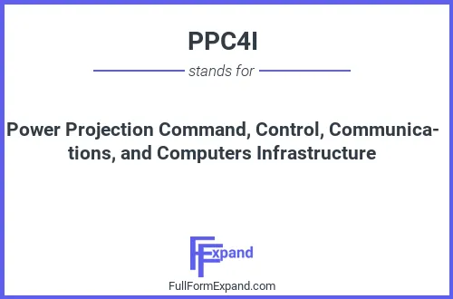 Full form of PPC4I