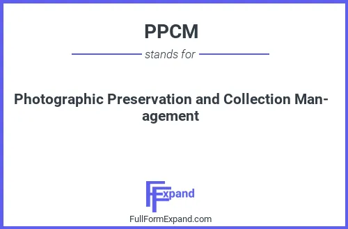 Full form of PPCM