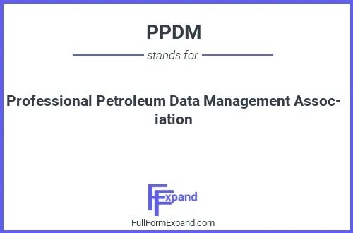 Full form of PPDM