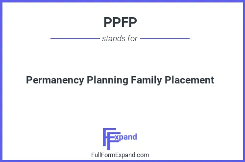 Full form of PPFP