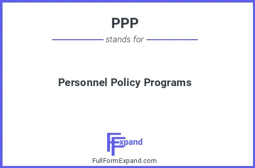Full form of PPP