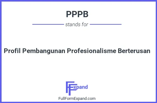 Full form of PPPB