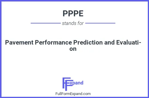 Full form of PPPE