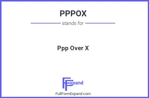 Full form of PPPOX