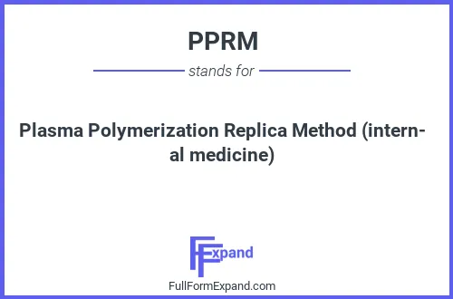 Full form of PPRM