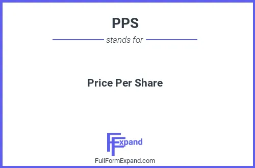 Full form of PPS
