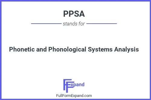 Full form of PPSA