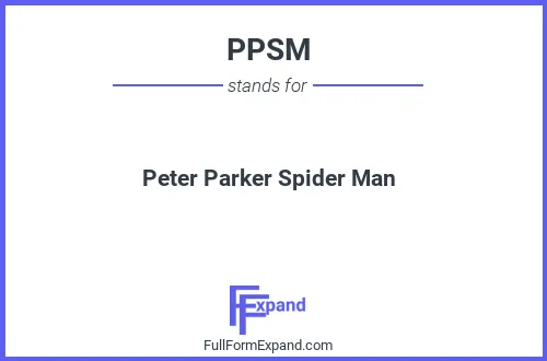 Full form of PPSM