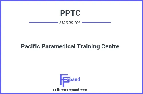 Full form of PPTC