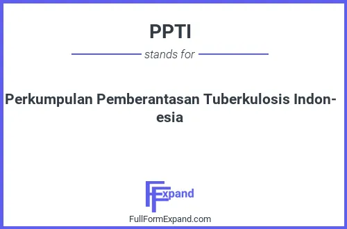 Full form of PPTI