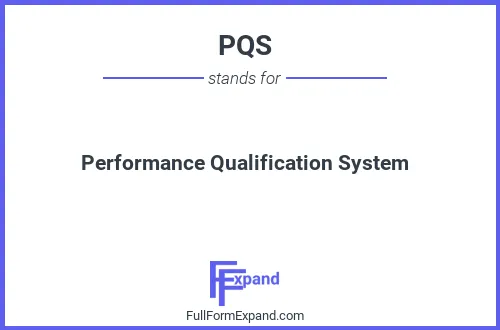 Full form of PQS