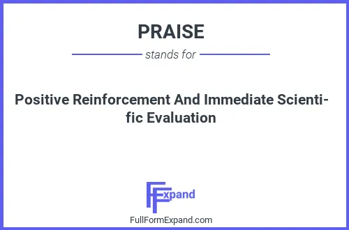 Full form of PRAISE