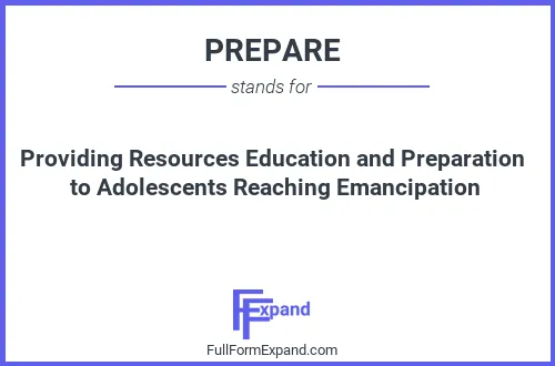 Full form of PREPARE