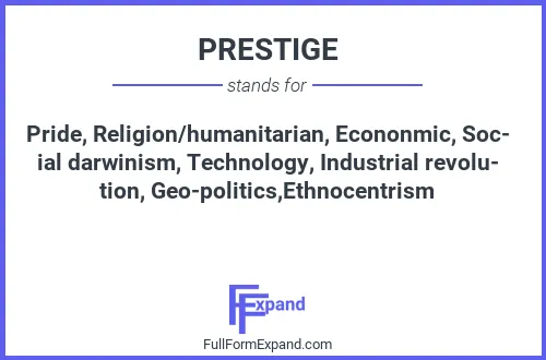 Full form of PRESTIGE