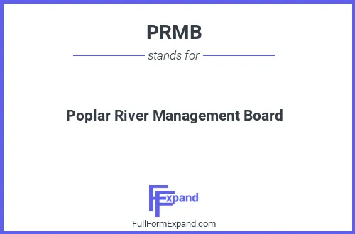 Full form of PRMB