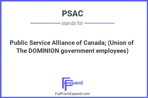Full form of PSAC