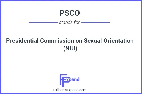 Full form of PSCO