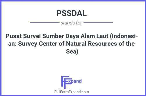 Full form of PSSDAL