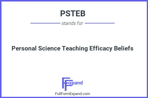 Full form of PSTEB