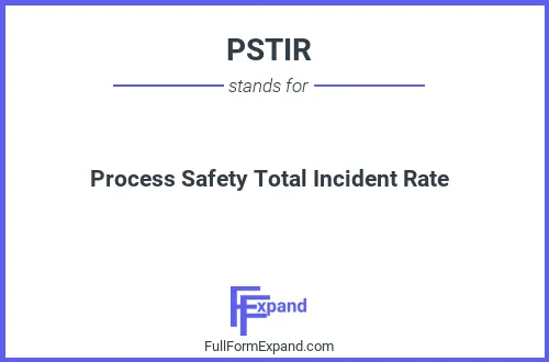 Full form of PSTIR