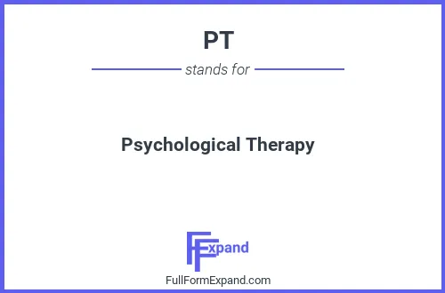 Full form of PT