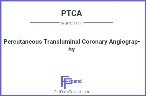 Full form of PTCA