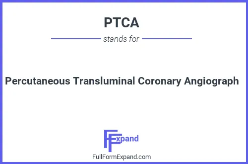 Full form of PTCA