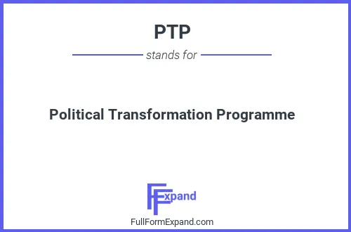Full form of PTP